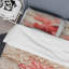 Ensemble de housse de couette beige et rose Coral Collage - Coral-107147818