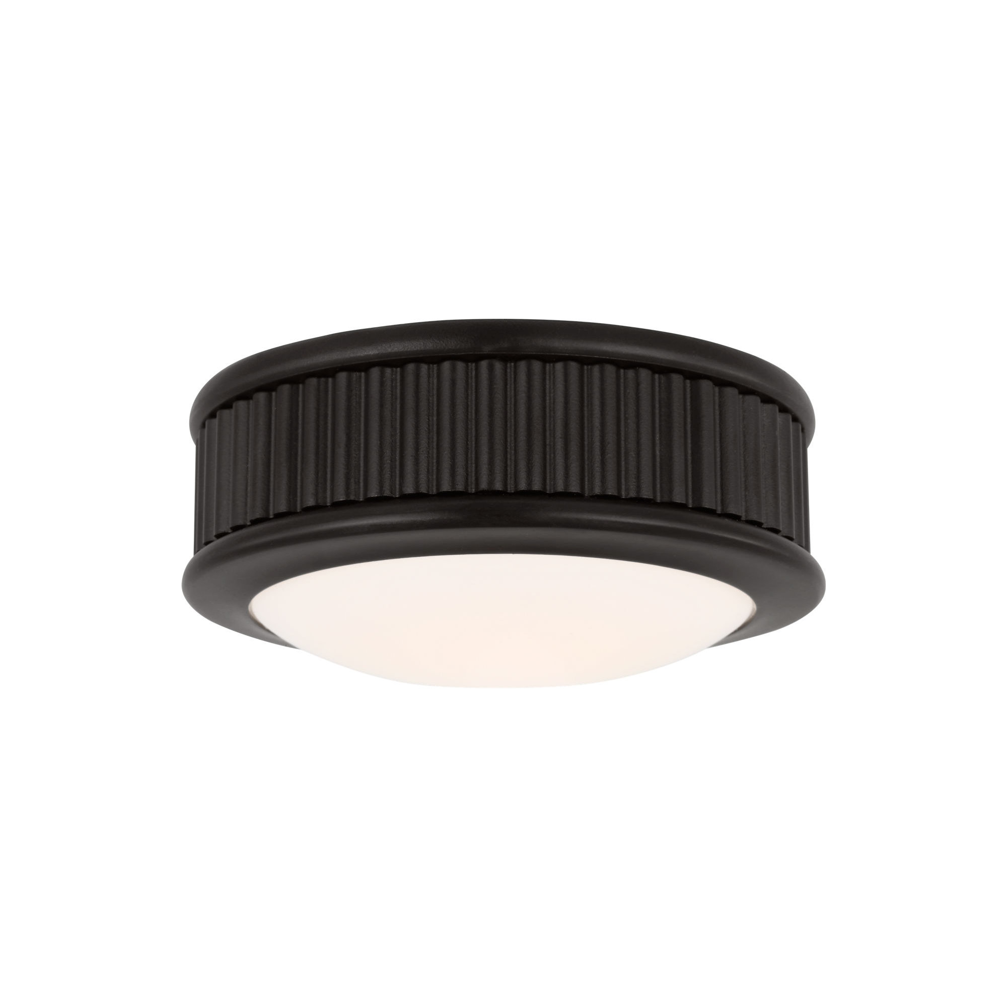 Rigsby Flush Mount, 2" H x 5" W x 5" D, Aged Iron