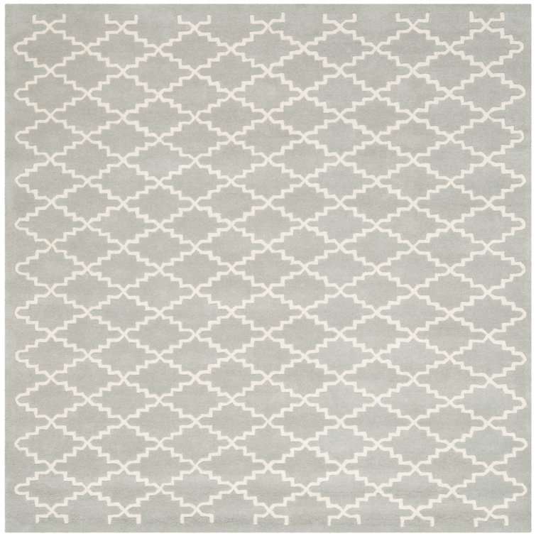 Carolene Hand Tufted Wool Geometric Rug