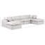 Canapé modulaire en similicuir 6 pièces Itala-94482494