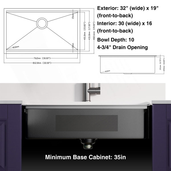 Dimensions du produit