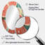 Grapefruit Gradient - Miroir mural ovale traditionnel-2032600664