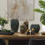 Figurines de pinson doré Uttermost