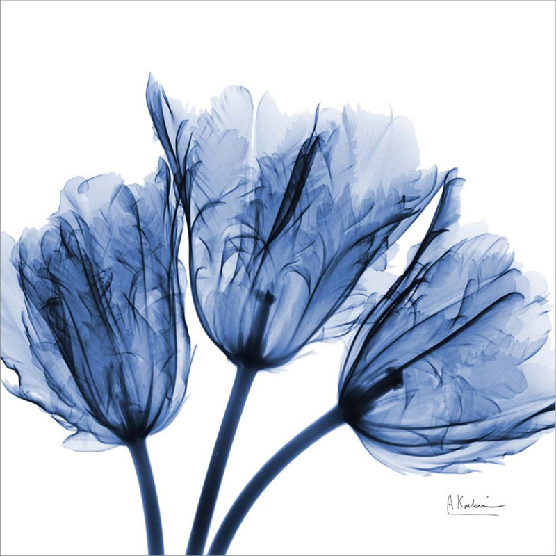 Superbe décoration murale de tulipes