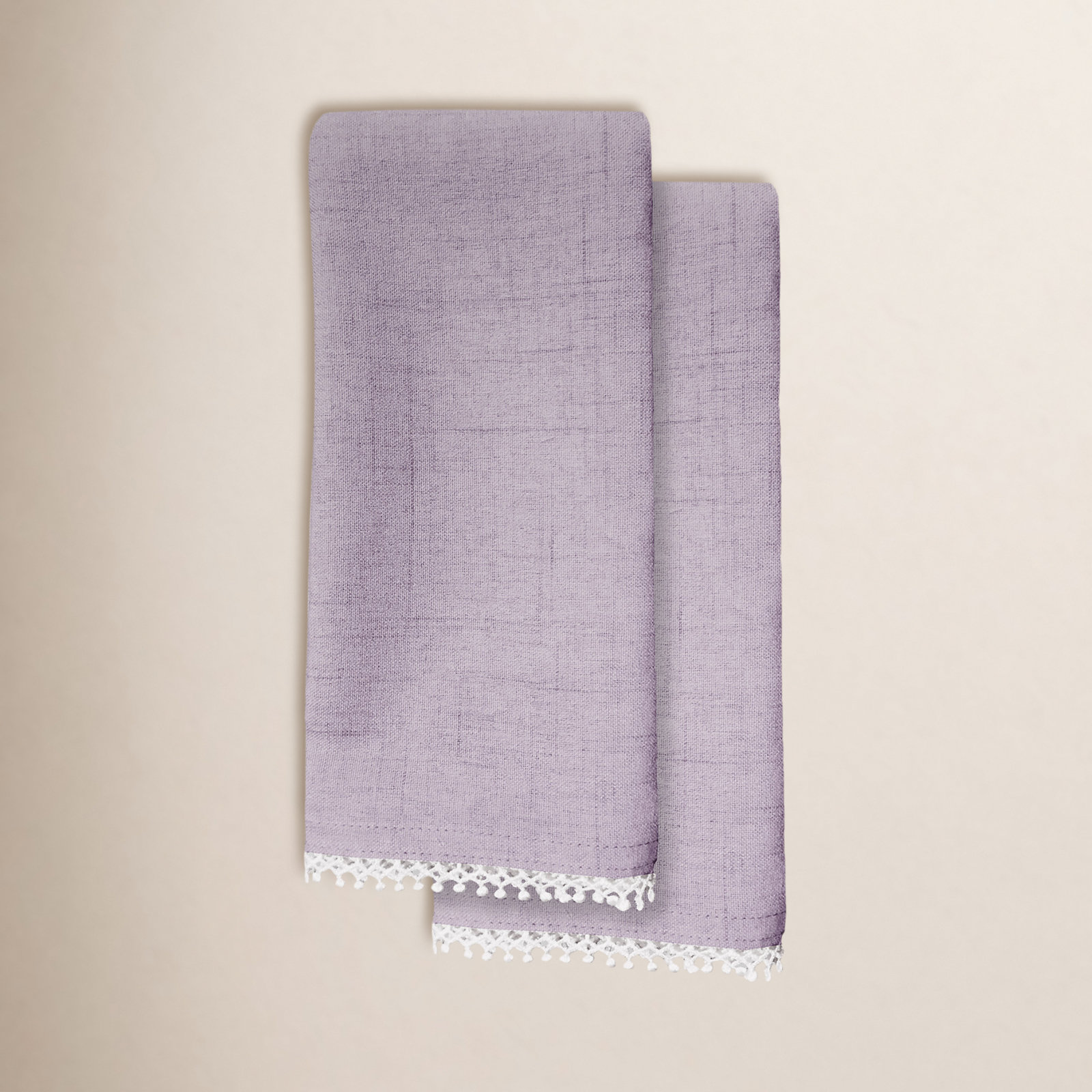 French Perle Collection French Perle Napkin, Violet