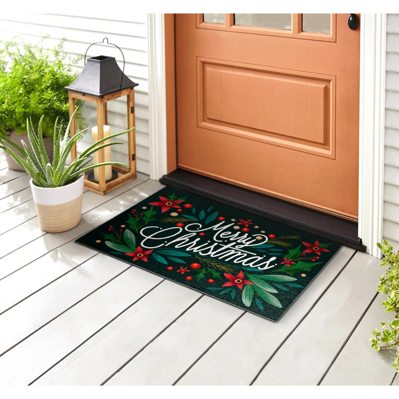 Non-Slip Christmas Outdoor Doormat