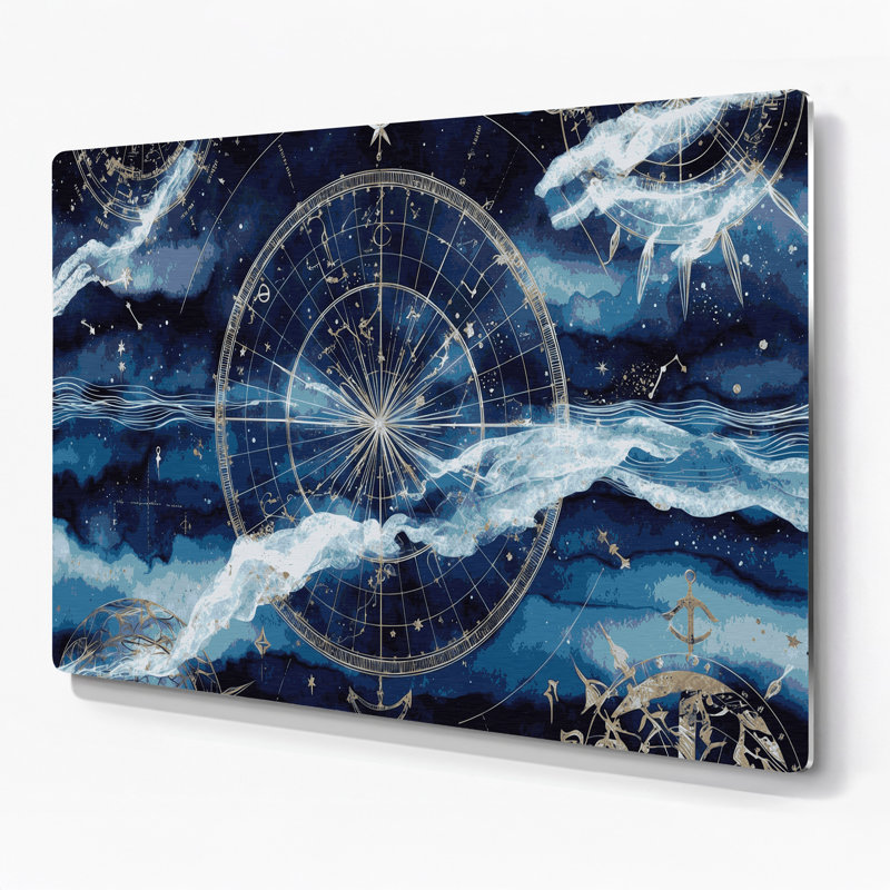Art nautique gris, art nautique, H 11 po x l 14 po