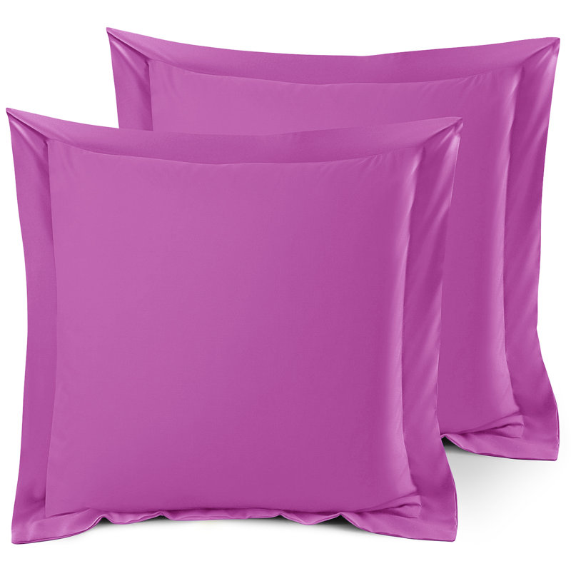 Taie décorative 100% polyester , Orchidée, 26 po x 26 po