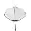 Aazil 1 - Light Matte Black Unique/Statement Pendant