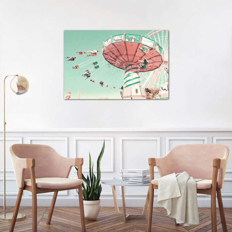 Happy Times by Caroline Mint - Wrapped Canvas Print, 101.6 cm H x 66.04 cm W x 3.175 cm D