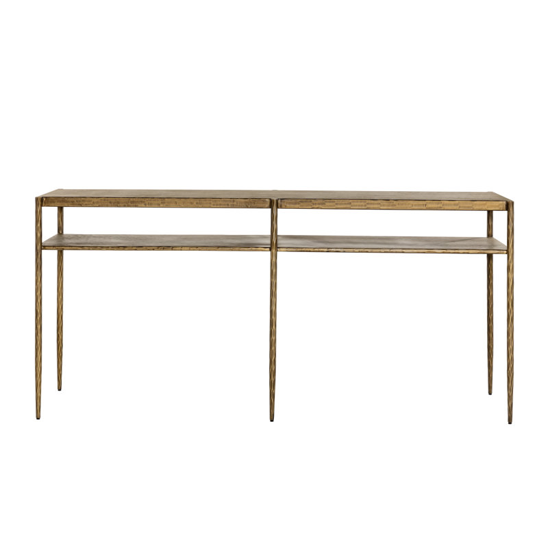NAINI CONSOLE TABLE - Gold