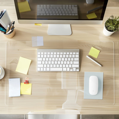 PVC Clear Dining Table Office Desk Mat Table Cover