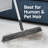 Slim Silicone Broom with  Telescoping Handle