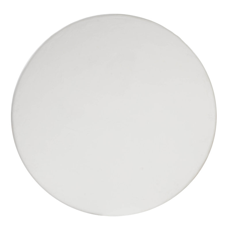 Amoz 59.3'' Round Dining Table, White