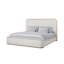 Lit tapissier - Caramel et sable blanc-509121122