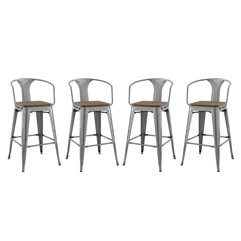 Tabouret de bar 30 po Promenade, Bronze