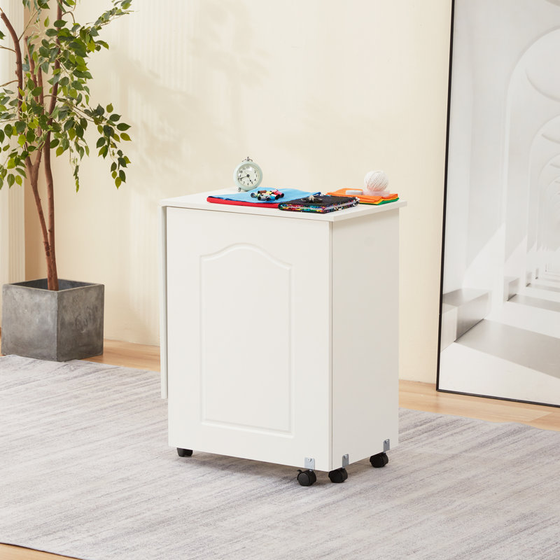 Table de couture pliante 46 po x 15,5 po, station de bricolage portative avec tablette de rangement