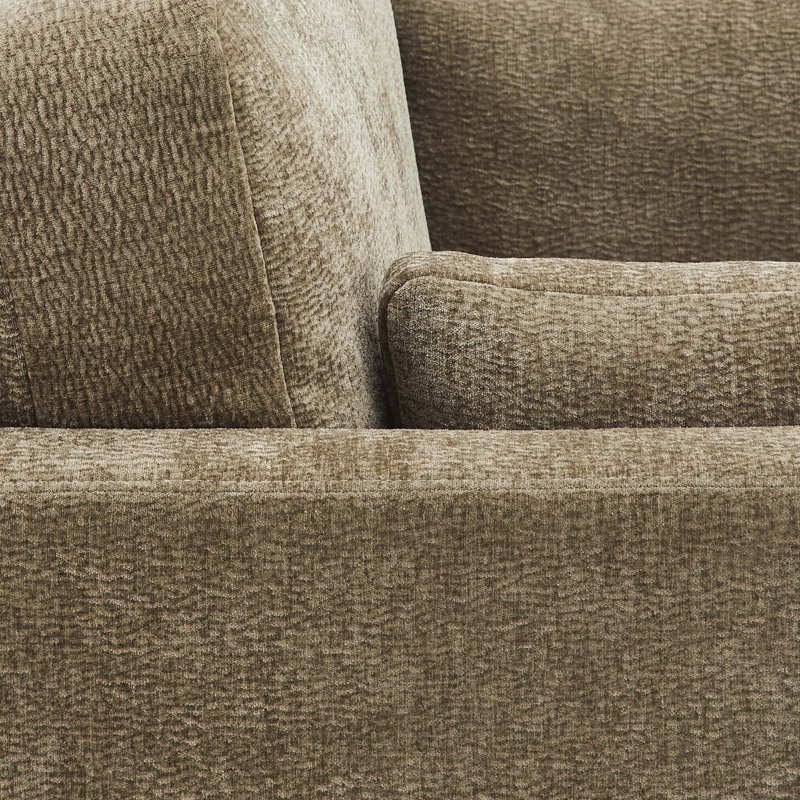 Chaise avec accoudoirs Chalco, Vert