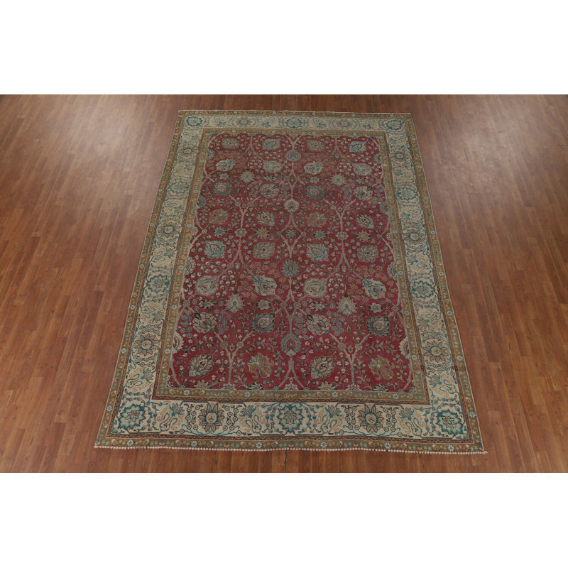 Tapis traditionnel floral All-Over 8 x 11