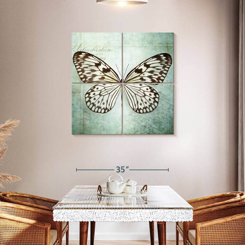 Brampt French Butterfly VI, 50" H x 50" W