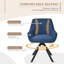 Gefjun 46cm H Upholstered Metal Armchair-128238363