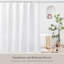 Boho Shower Curtain,Fabric Textured Tufted Chevron Striped-526209576