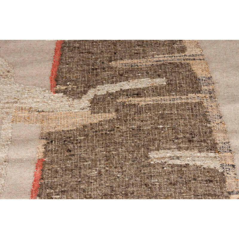 Briton Geometric Area Rug in Beige