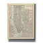  «New York City Map» par Wild Apple Portfolio, art mural sur toile, 26 po x 34 po-1057681305