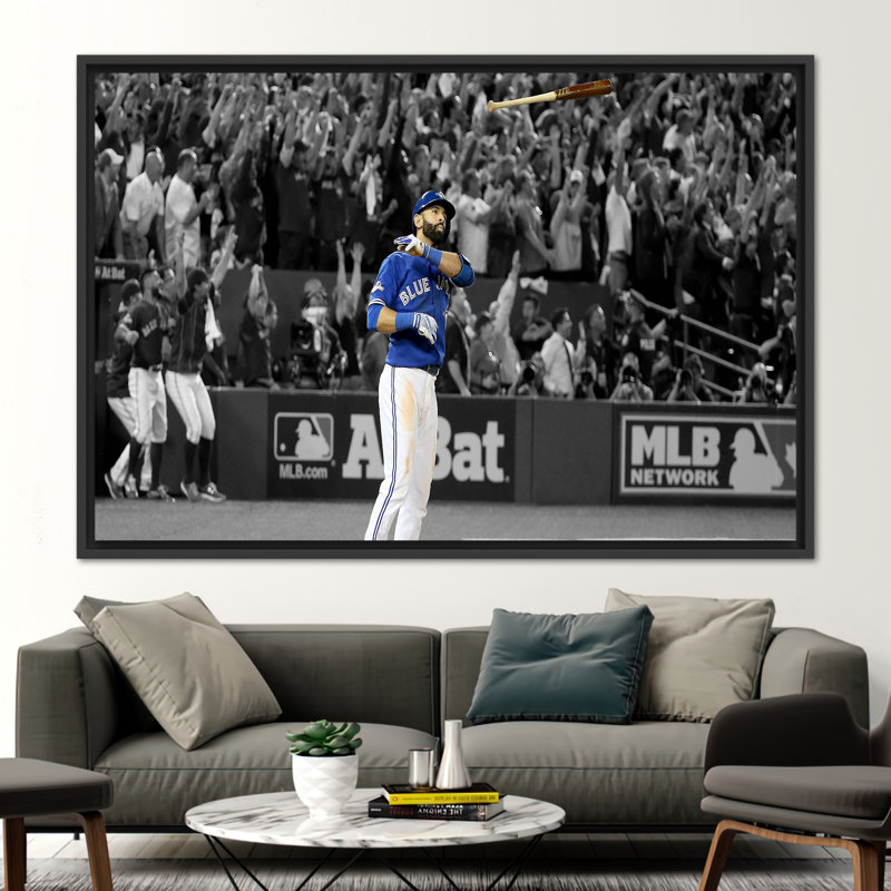 Print on Canvas, 25 cm H x 35 cm W, Black Floater Framed