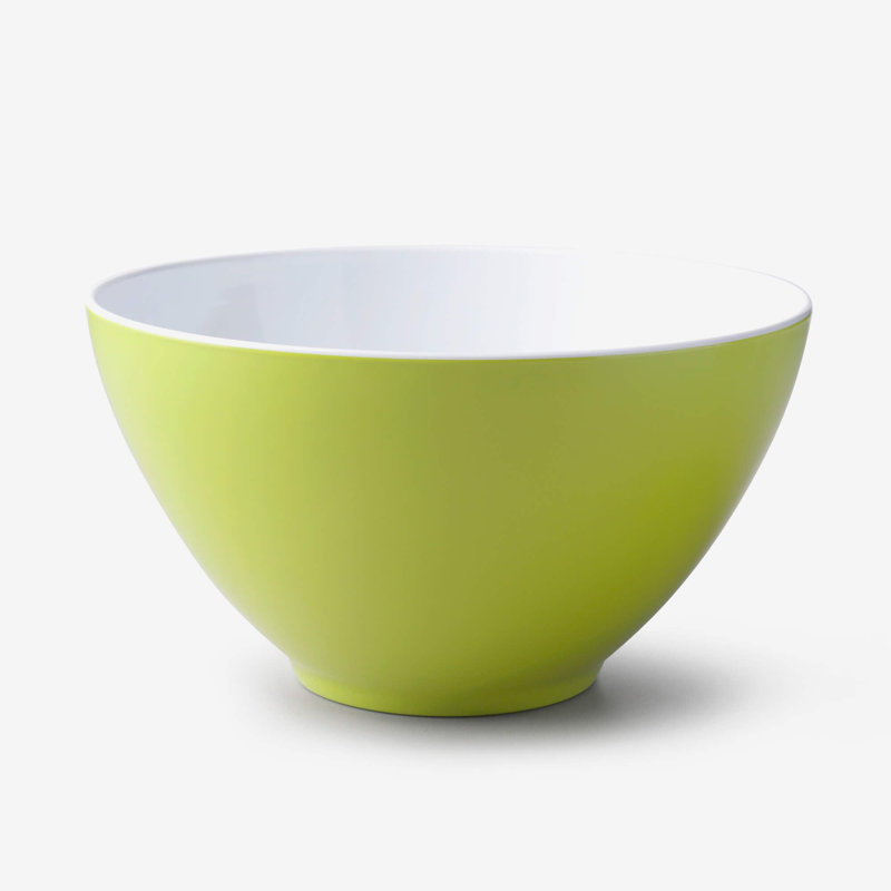 Zeal Melamine Salad Bowl, Lime
