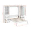 Grand lit escamotable avec tiroirs et tablettes-1796218160