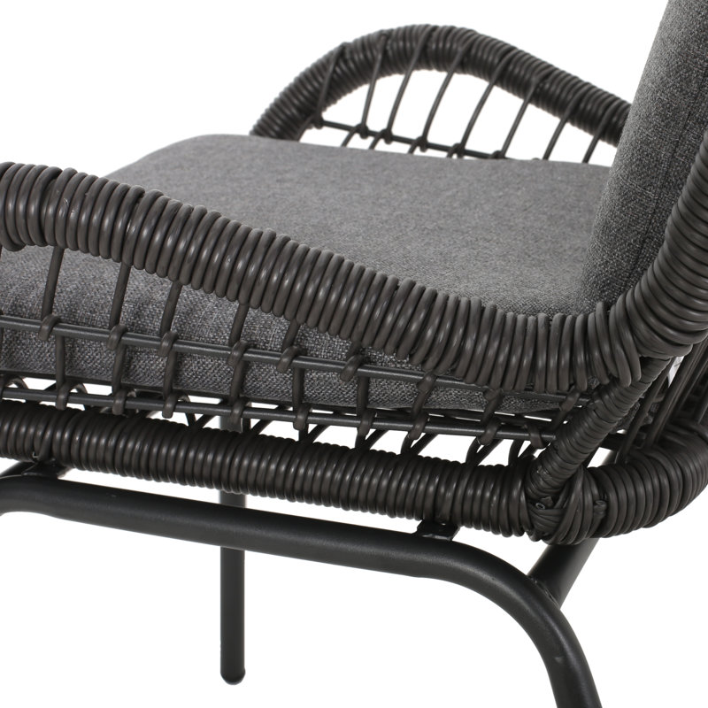 Fauteuil gris Annasofia