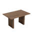 Simple Style Extendable Rectangular Dining Table for 6-8 People