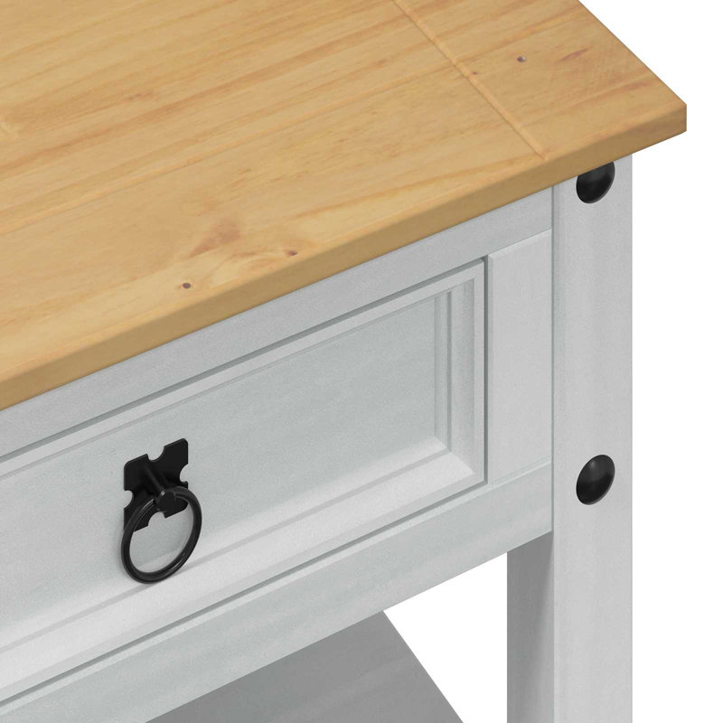 Solid Wood Coffee Table with Storage, 45cm. H x 100cm. L x 48cm. W