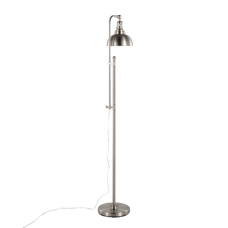 Floor Lamp in Nickel
