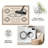 Beige Southwestern carpet-easy to clean, machine-washable, soft and comfortable; suitable for door mats, kitchens, living rooms, bedrooms, corridors, and laundry areas. Easy to clean, durable carpet for home decoration.-129890150