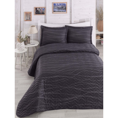 Jaydin Abstract Bedspread with Pillowcases Included