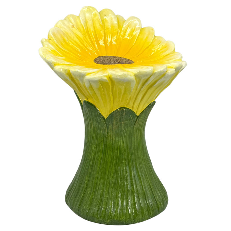 Tabouret de jardin jaune 24 po