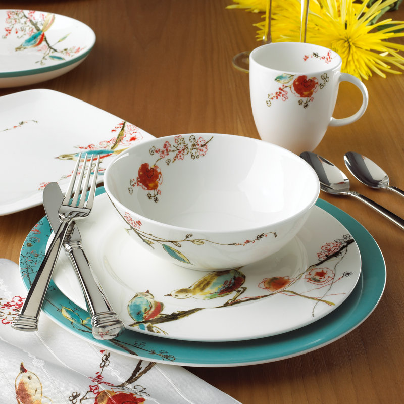 Lenox Chirp Dinner Plates, Set of 4