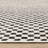 Harlow Two-Tone Checkerboard Black/ Ivory Area Rug-732613454