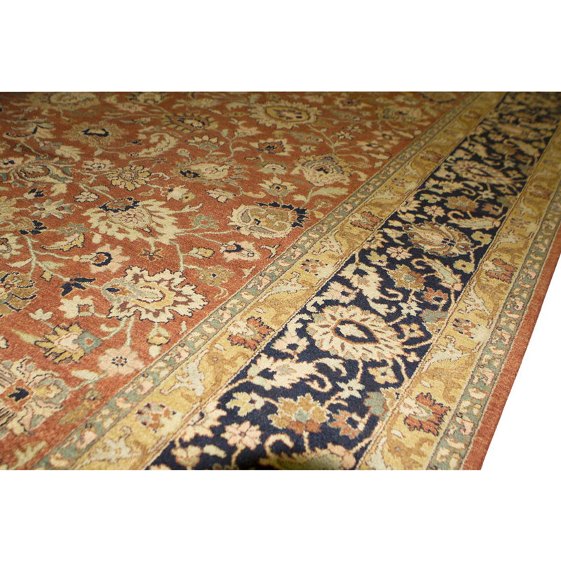 Oriental Area Rug in Navy