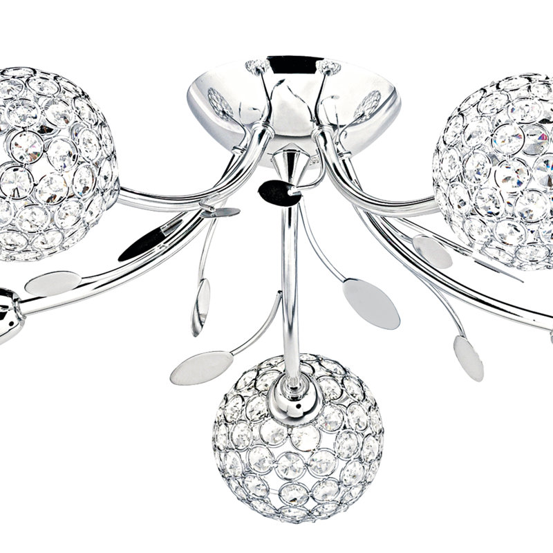 Blackmon Flush Mount, Chrome