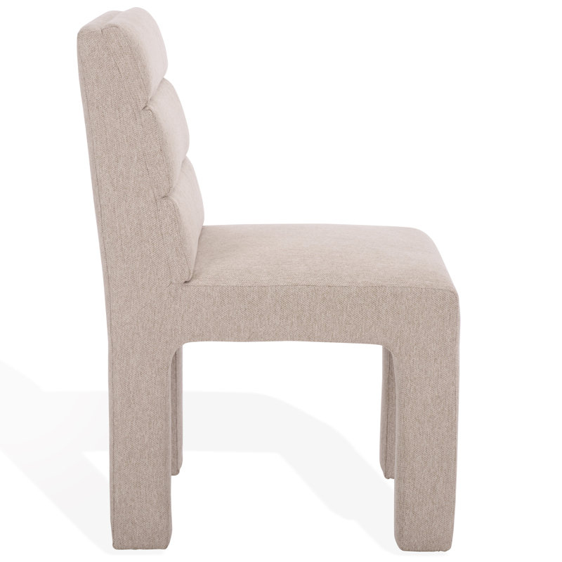 Chaise d'appoint Shepha, Lin taupe