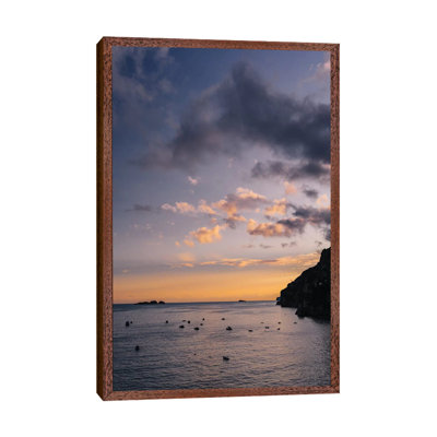Amalfi Coast Sunset II by Bethany Young - Print on Canvas