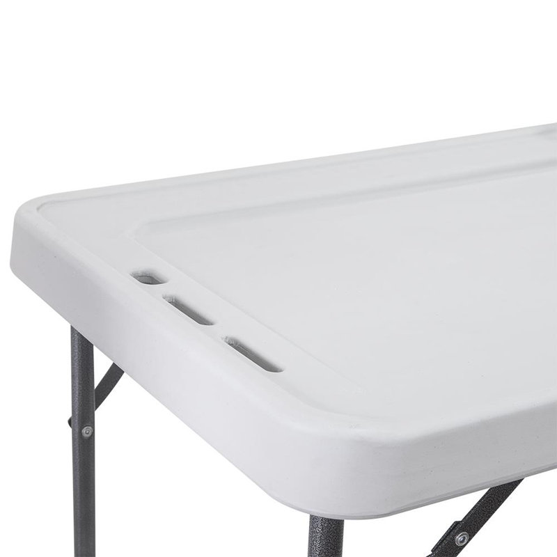 Rectangular Yes Outdoor Picnic Table and Camping Table , 45.08 " W 23.23 " D
