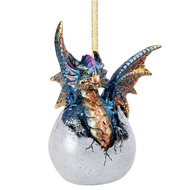 Hard Boiled Dragon Hanging Figurine Ornament