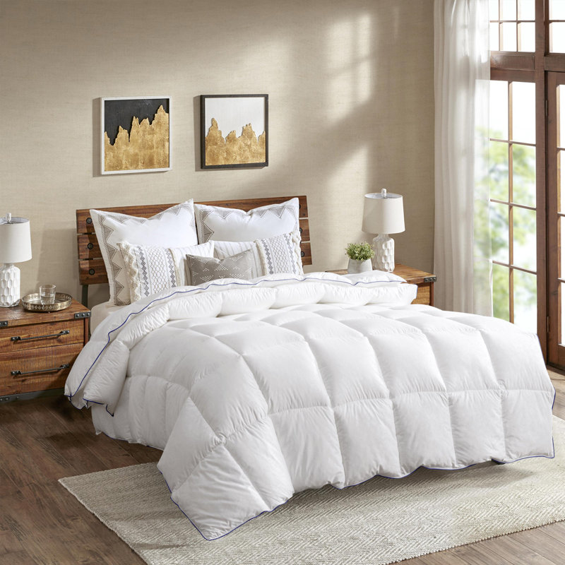 All Season Hypoallergenic Down Alternative Filled Duvet, 200 x 200 cm