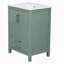 Meuble-lavabo 24 po avec lavabo en céramique