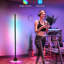 145cm Black LED Traditional Floor Lamp