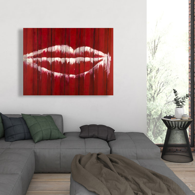 Toile Graffiti Mouth